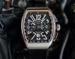 Franck Muller Vanguard Yachting V45 Black Face 7750 Movement 44*54mm Watch